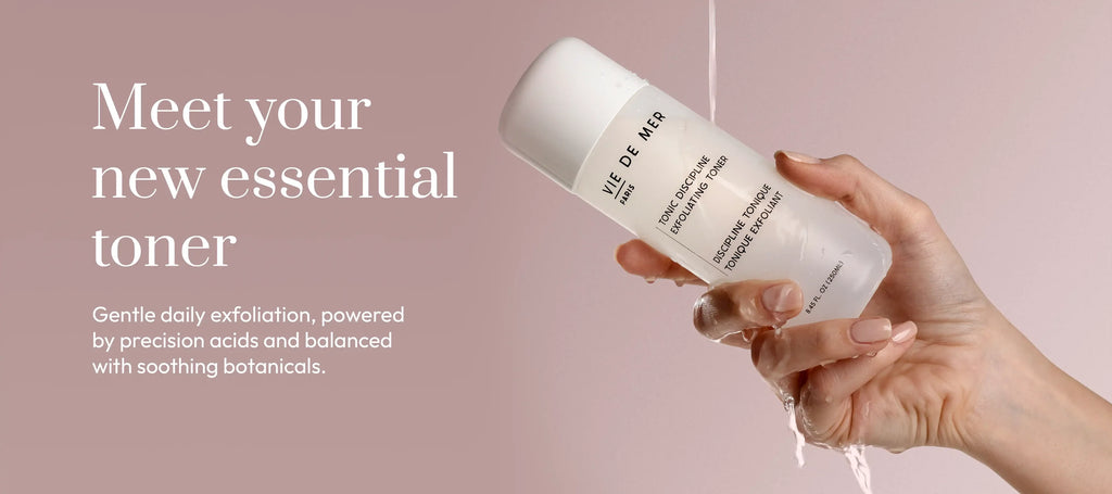 New View de Mer Paris Toner Tonic Discipline Exfoliating Toner